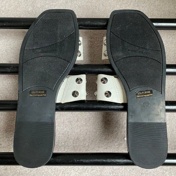 MARC FISHER Women Bolive Studded Slide Sandals - NEW NWOB - Picture 9 of 9